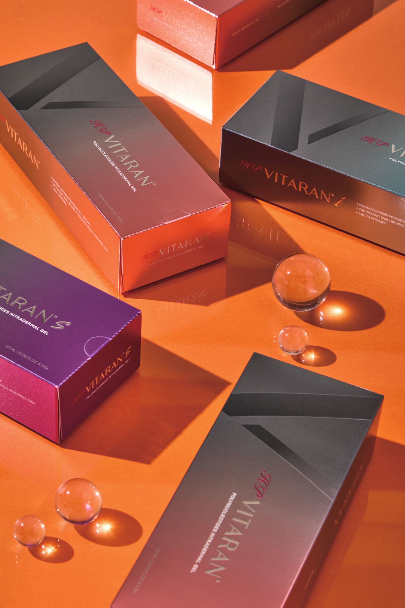 Produktová řada HP VITARAN — krabičky HP VITARAN, HP VITARAN i a HP VITARAN S